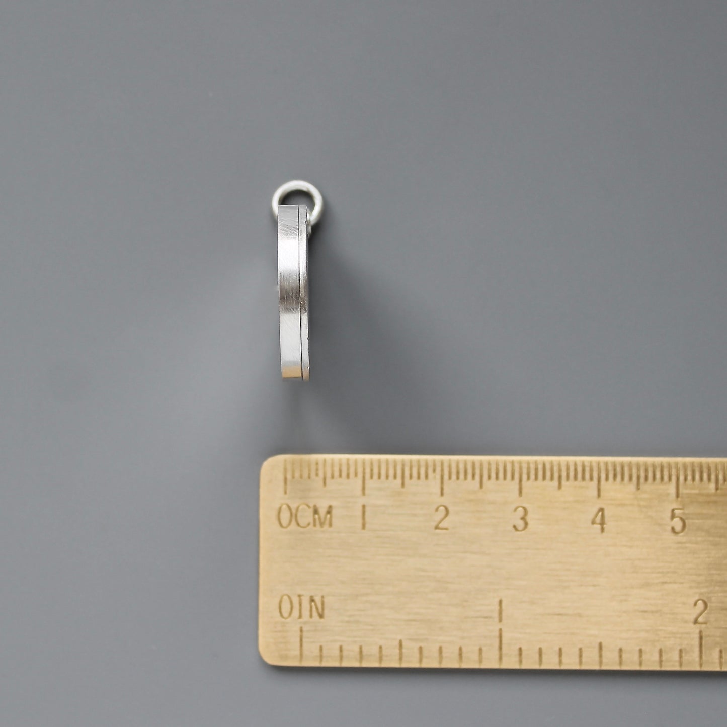 Lebensbaum Medaillon für ein Foto in Sterling Silber