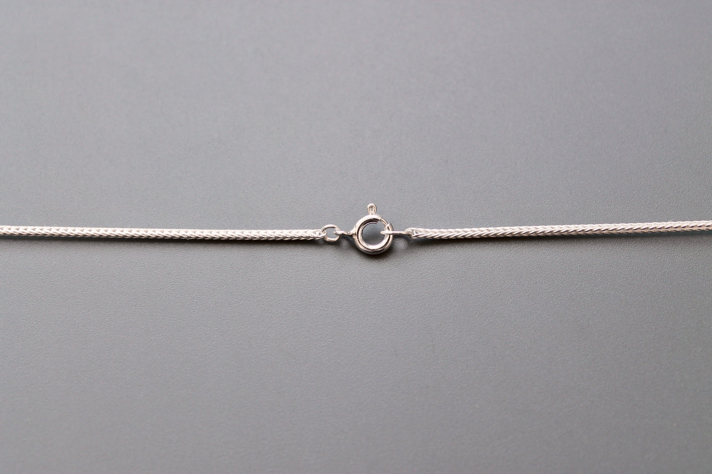 stabile Fuchsschwanzkette 1,5mm Sterling Silber