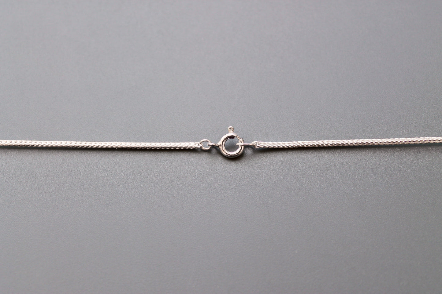 foxtailchain 1,5mm sterling silver