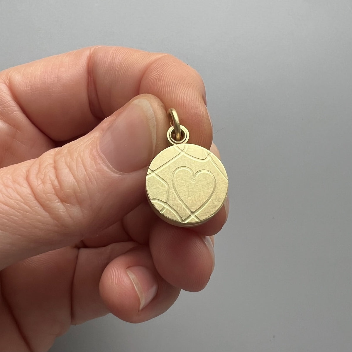 romantic golden love locket for two pictures