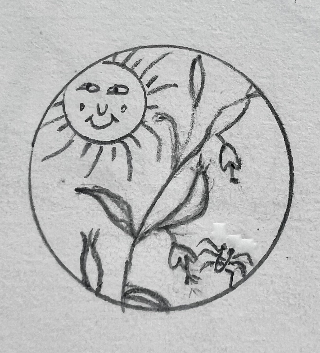 RESERVIERT für B.M.: Medaillon für ein Foto, 22mm, 925/000Ag