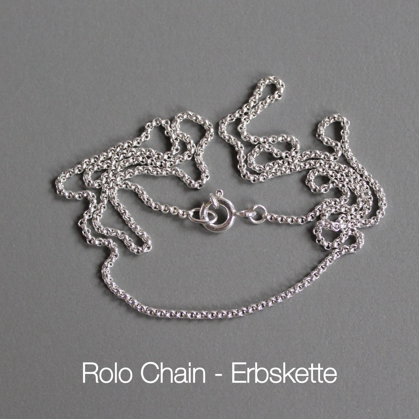 schöne Erbskette 1,5mm Sterling Silber