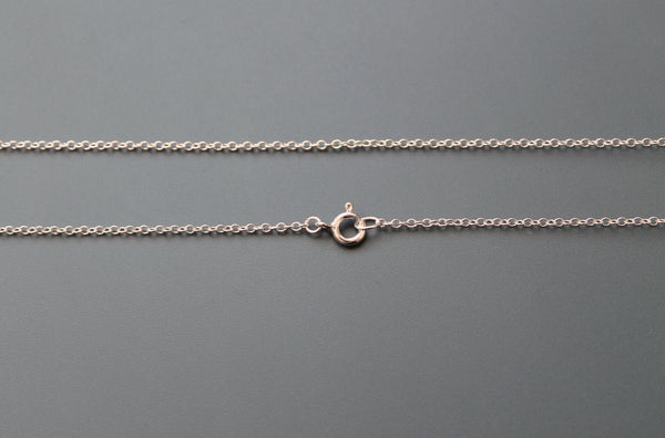 link chain 1,3mm sterling silver