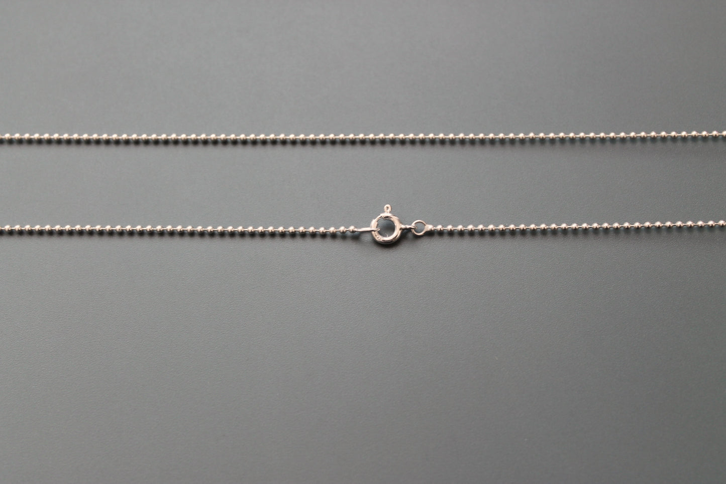 moderne Kugelkette 1,5mm Sterling Silber